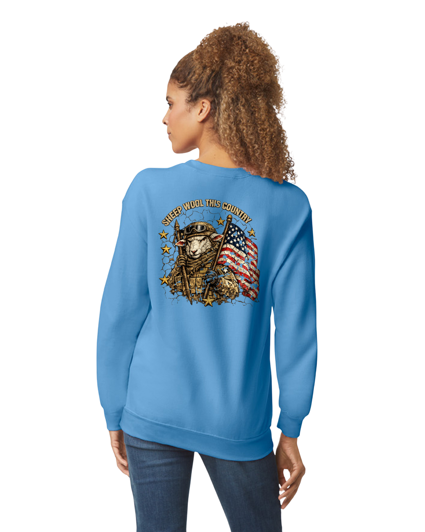 Hendricks County Sheep Club Crew Neck Sweatshirt - Adult