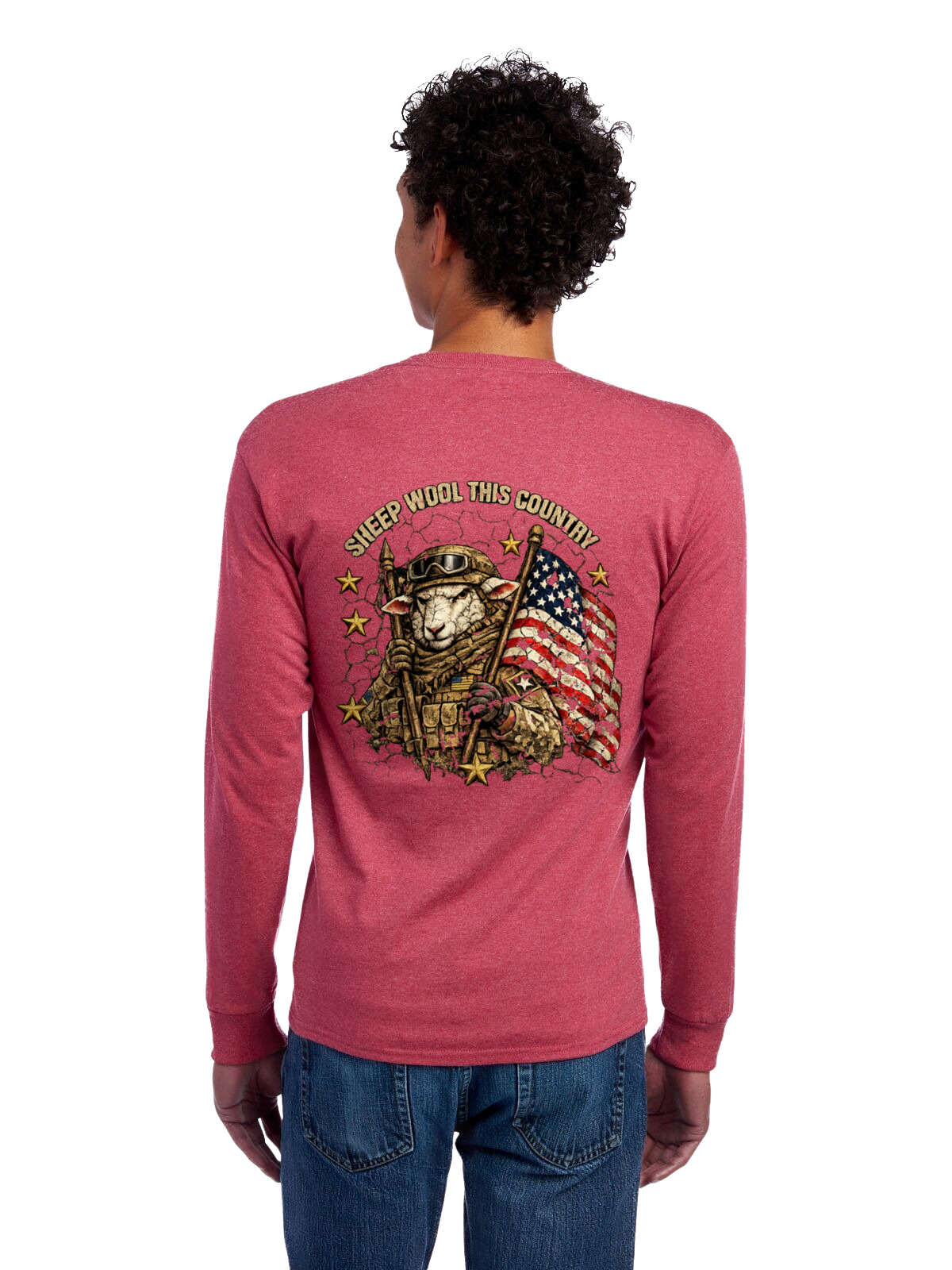 Hendricks County Sheep Club - Performance Long Sleeve Tee