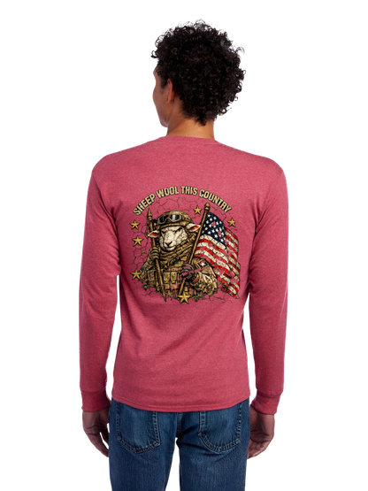 Hendricks County Sheep Club - Performance Long Sleeve Tee