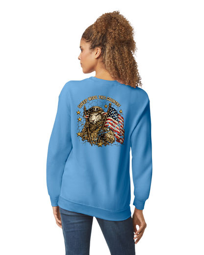 Hendricks County Sheep Club Crew Neck Sweatshirt - Adult