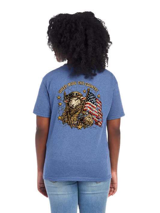 Hendricks County Sheep Club Performance Tee - Youth